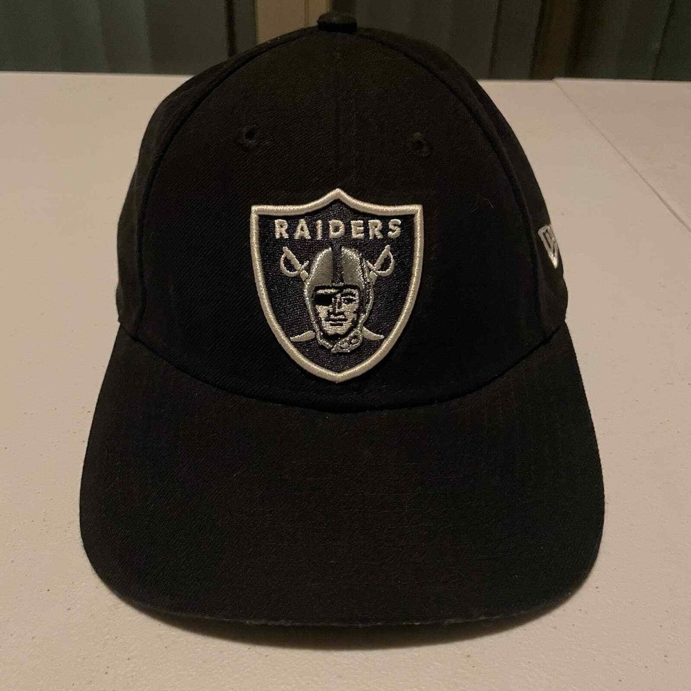 Las‎ Vegas Raiders Oakland NFL x New Era 9FORTY Strapback Hat Adult OSFA